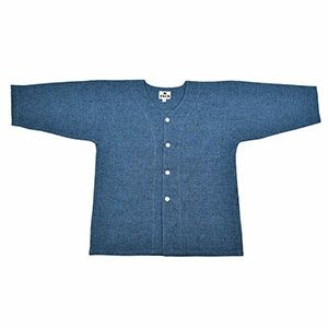 鯉口シャツ　紬