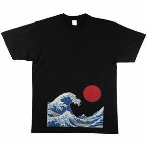 和柄Tシャツ