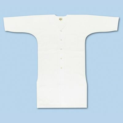 鯉口シャツ　晒　長尺