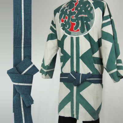 大人用 ワンタッチ平ぐけ帯（細） | 祭り用品専門店の祭すみたや