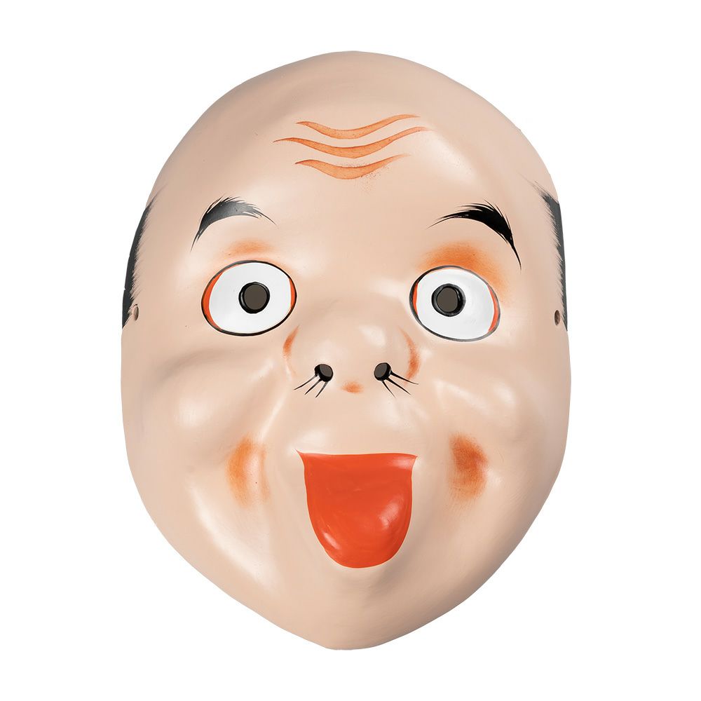 ひょっとこ　お面 高級お面 ひょっとこ 道化 張子製 | 祭り用品専門店の祭すみたや