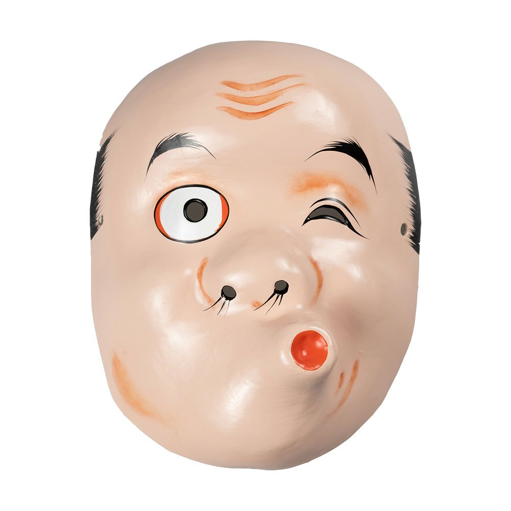 高級お面 ひょっとこ 子供用 道化 張子製 | 祭り用品専門店の祭すみたや