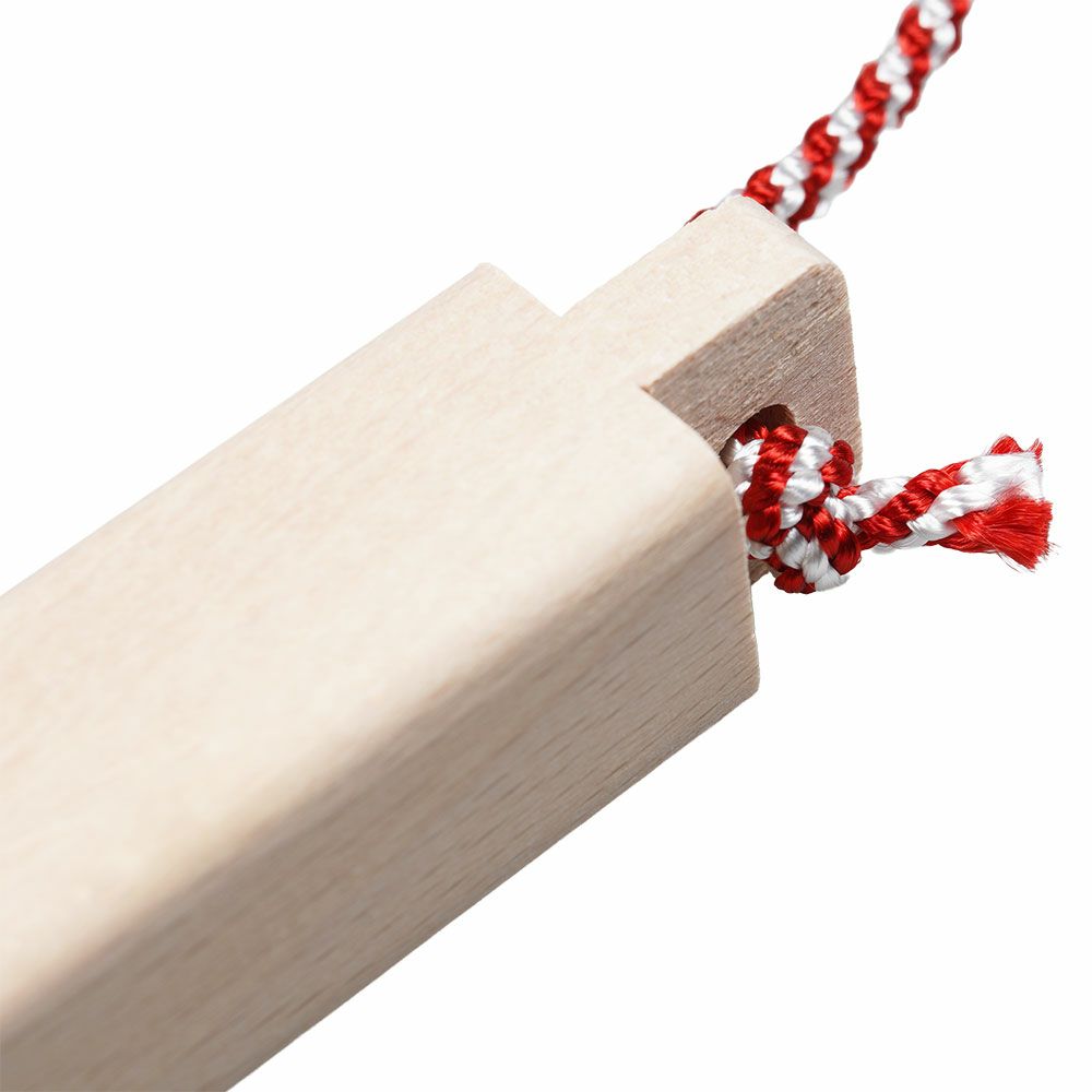 拍子木（ひょうしぎ）　素材：ブナ　長さ：13.5cm