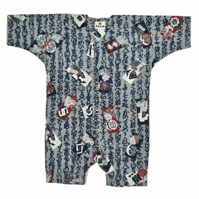 唐草模様 お祭りシャツ130.120.ロンパース80