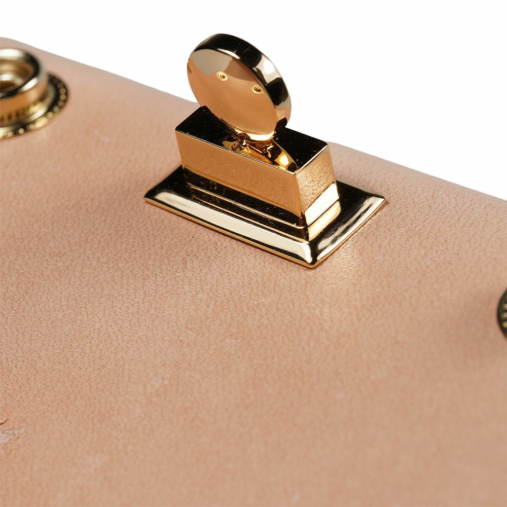 本革製　信号ラッパホルダー　ヌメ革