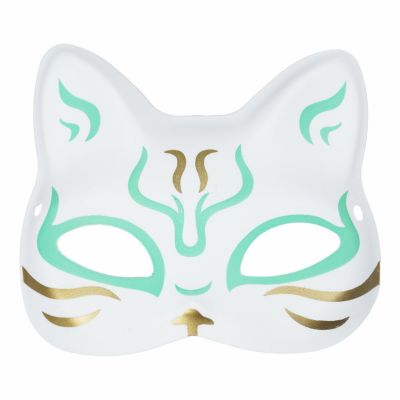 お面 猫面 さくら 房付き プラスチック製 | 祭り用品専門店の祭すみたや