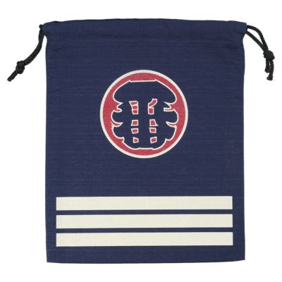 手提げ巾着袋　和柄　一番