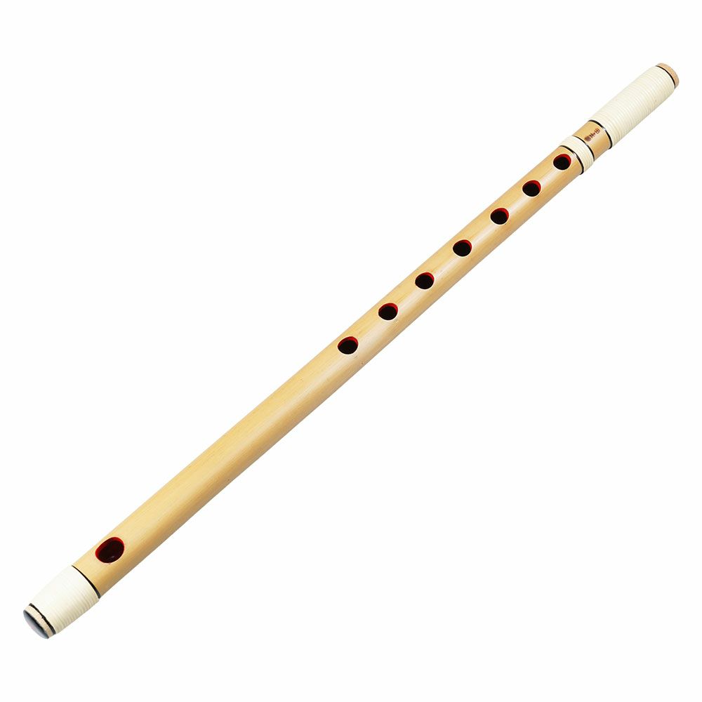 紫山　獅子田　籐両巻篠笛　7穴7本調子