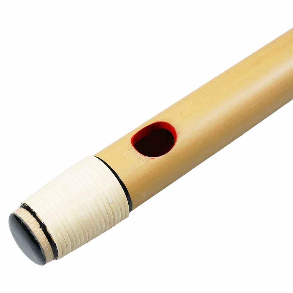 紫山　獅子田　籐両巻篠笛　7穴7本調子