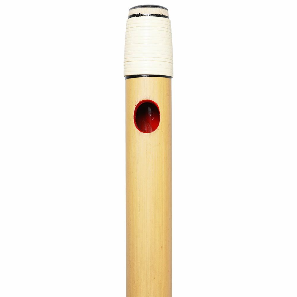 紫山　獅子田　籐両巻篠笛　7穴5本調子