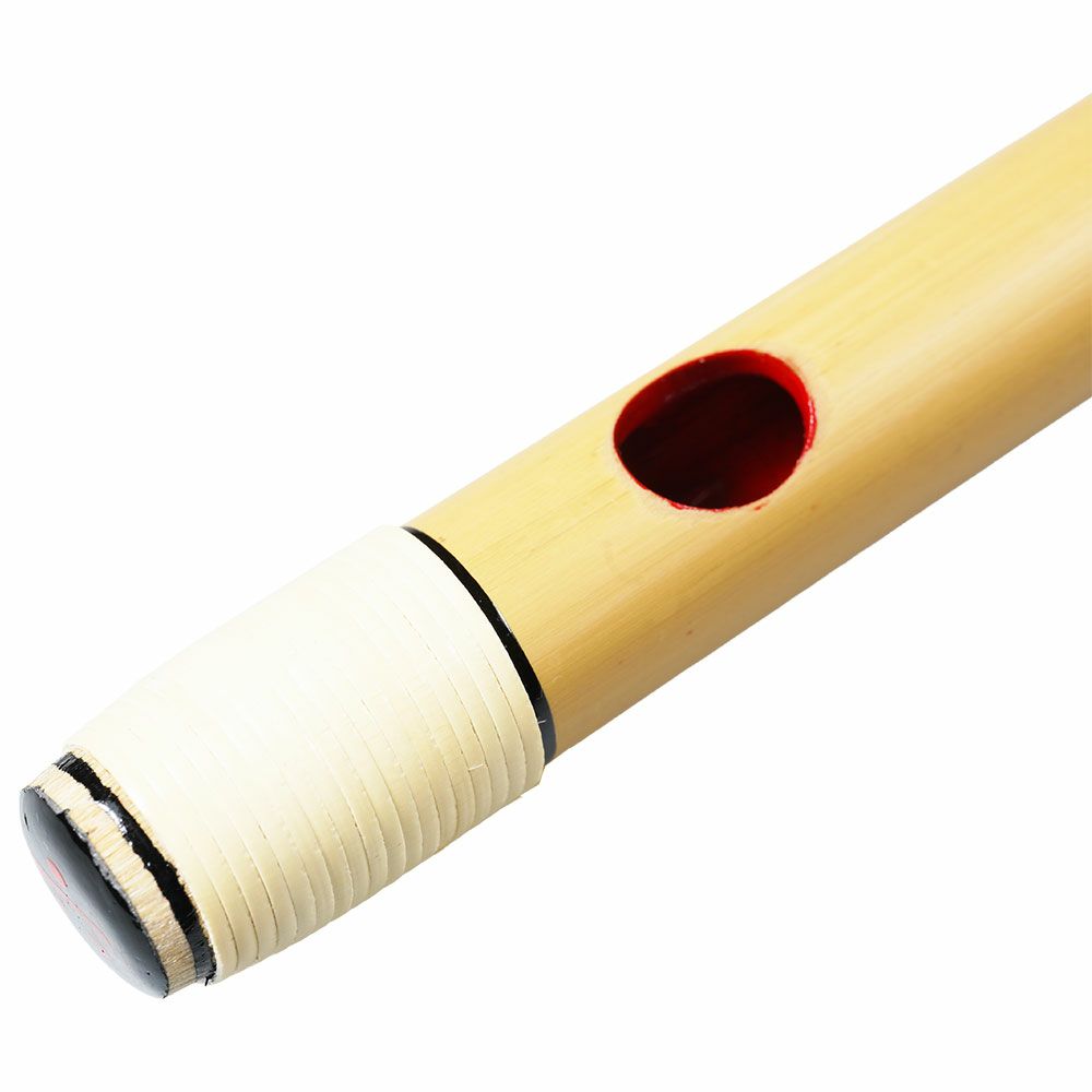 紫山　獅子田　籐両巻篠笛　6穴7本調子