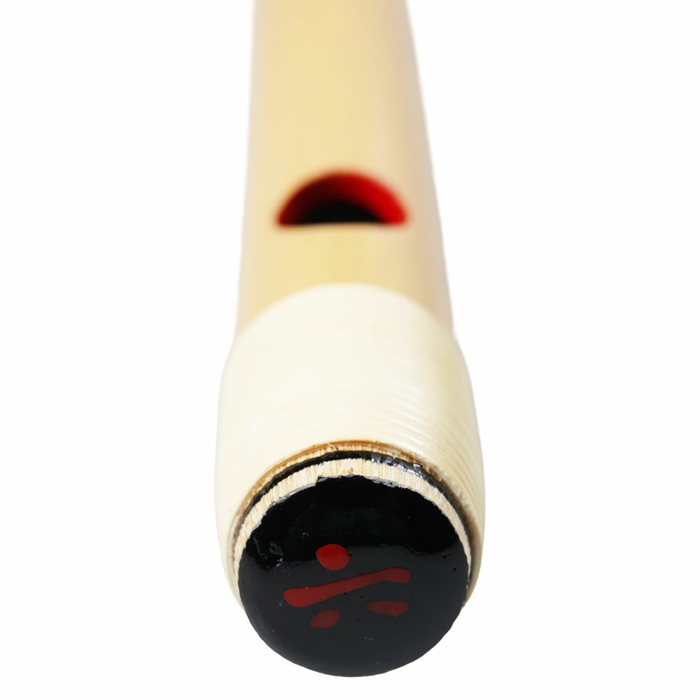紫山　獅子田　籐両巻篠笛　6穴6本調子