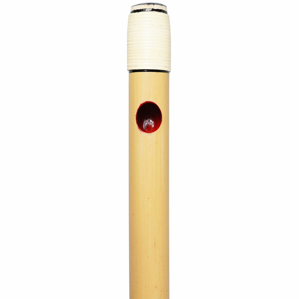 紫山　獅子田　籐両巻篠笛　6穴5本調子