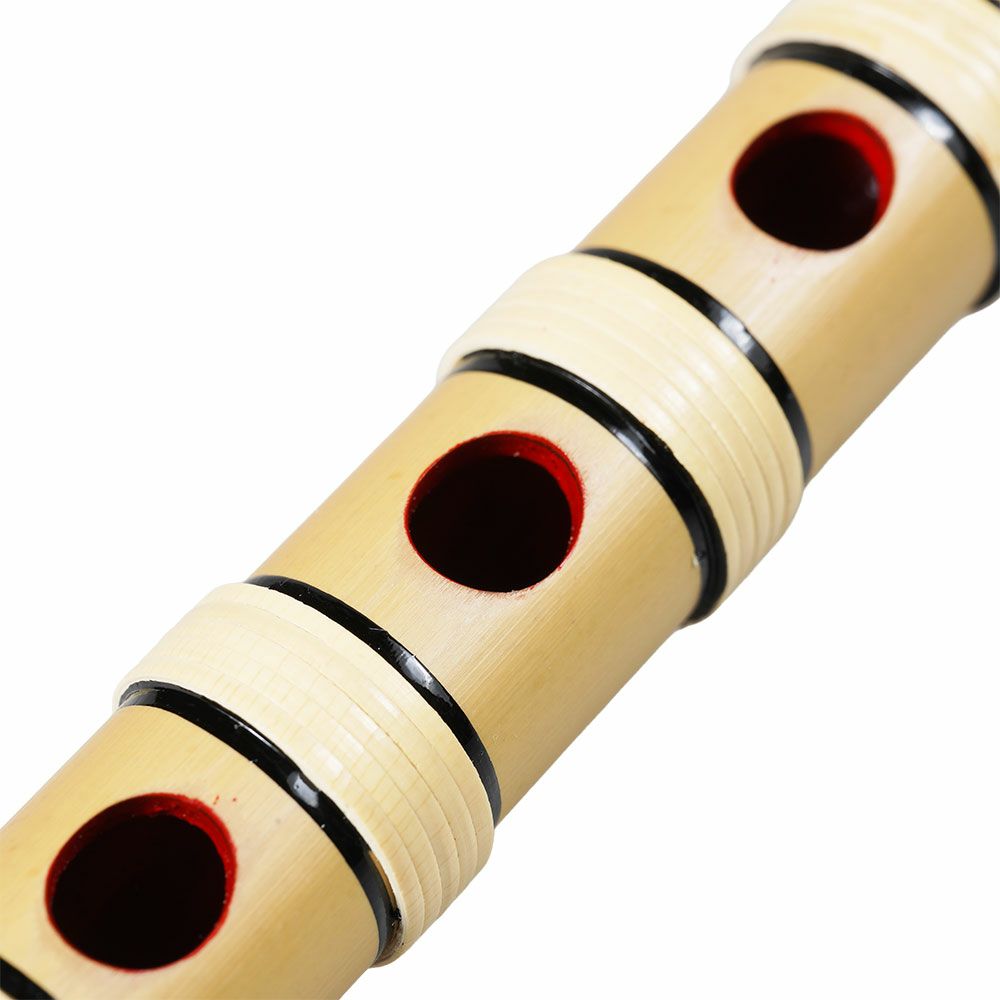  紫山　獅子田　籐本重巻篠笛　7穴6本調子