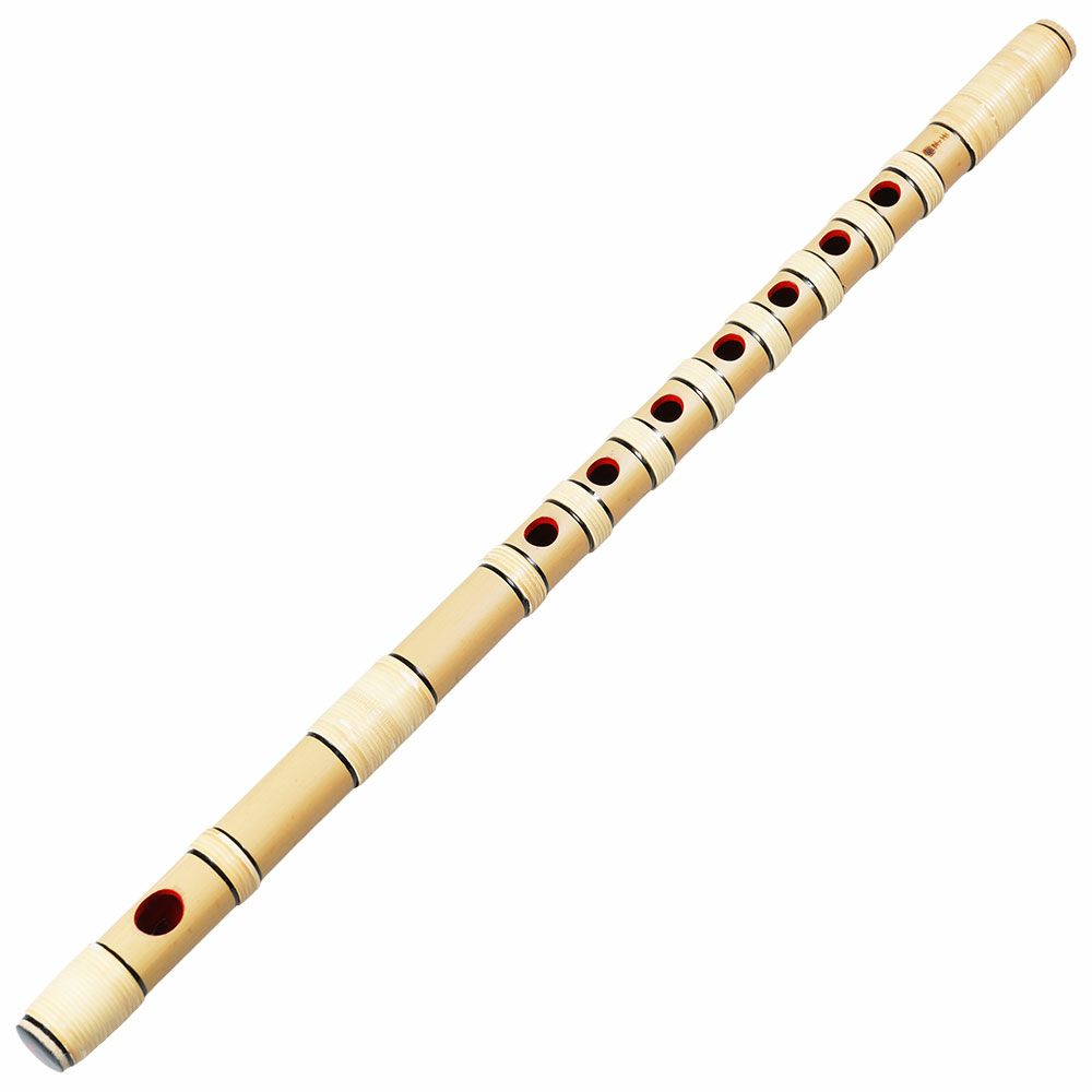 紫山　獅子田　籐本重巻篠笛　7穴5本調子