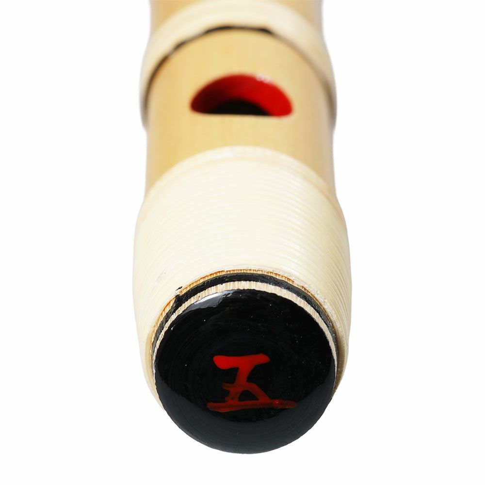 紫山　獅子田　籐本重巻篠笛　7穴5本調子