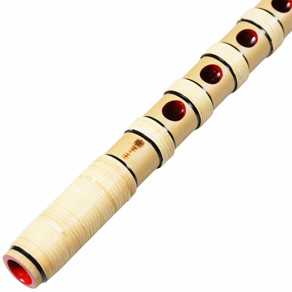 紫山　獅子田　籐本重巻篠笛　7穴5本調子