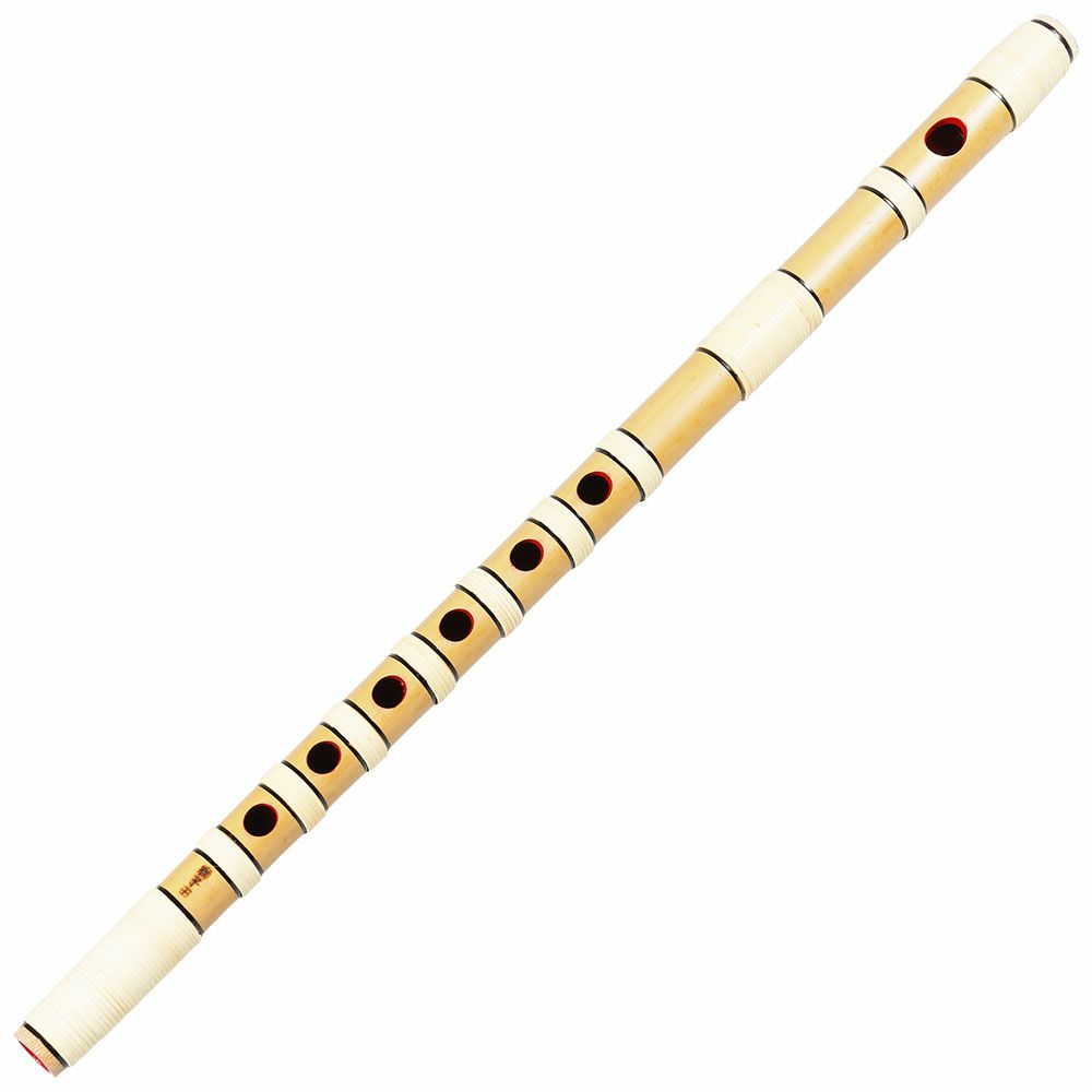 紫山　獅子田　籐本重巻篠笛　6穴7本調子