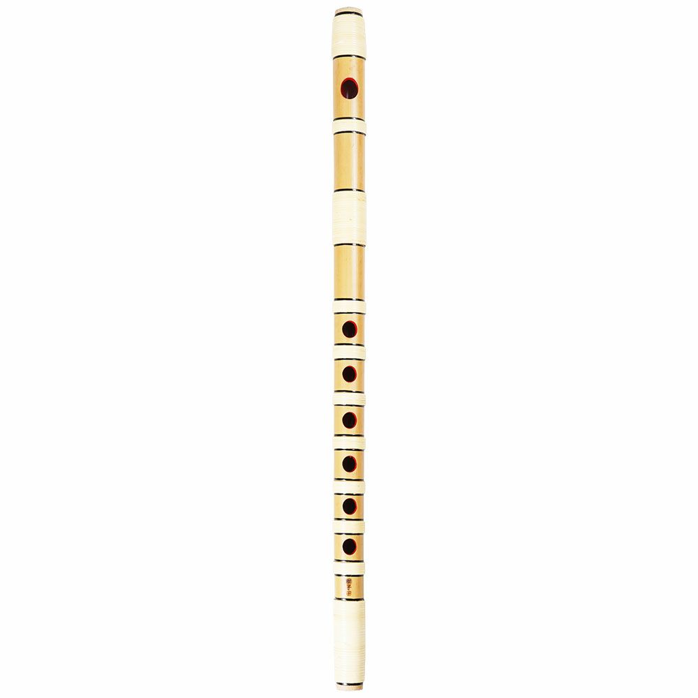 紫山　獅子田　籐本重巻篠笛　6穴7本調子