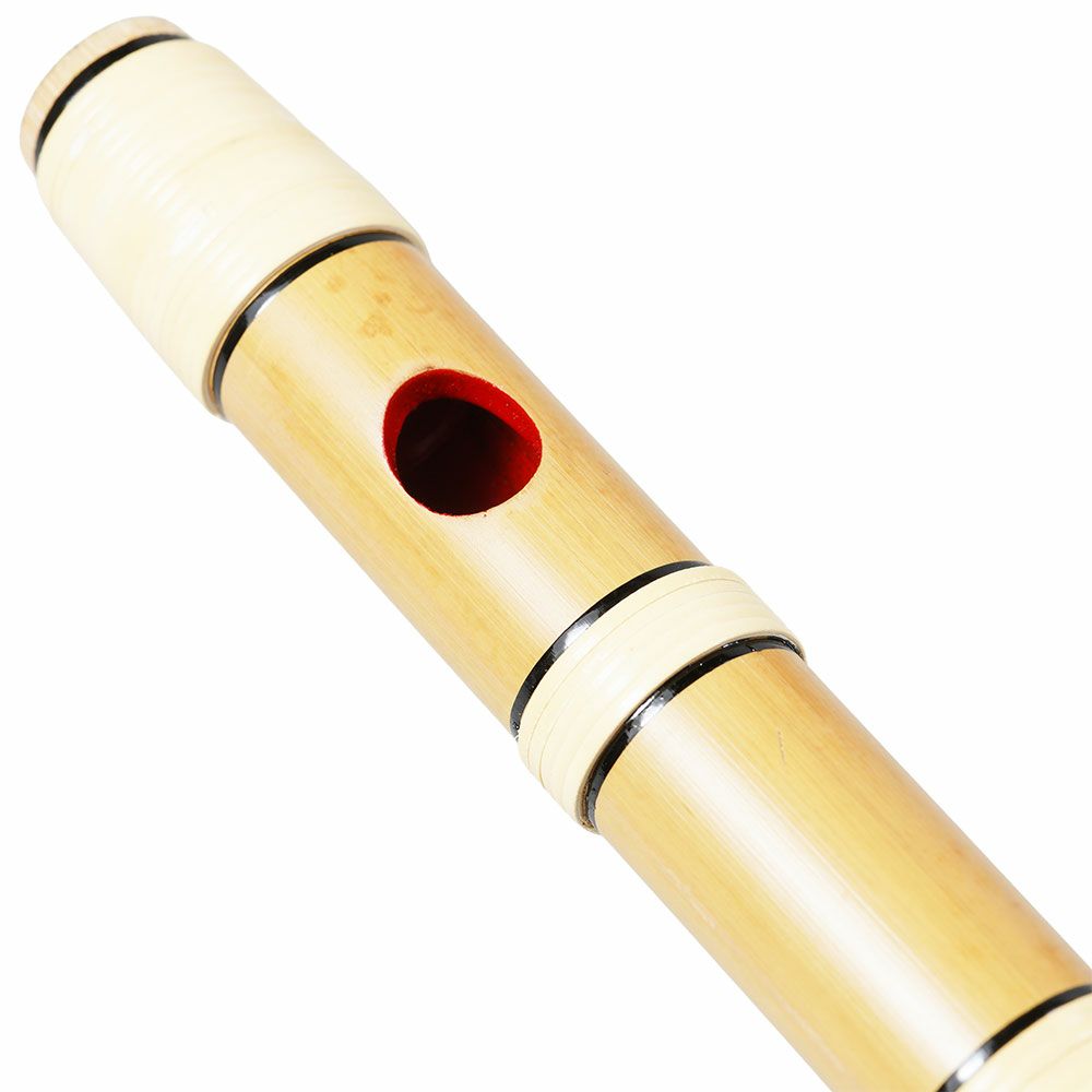 紫山　獅子田　籐本重巻篠笛　6穴5本調子