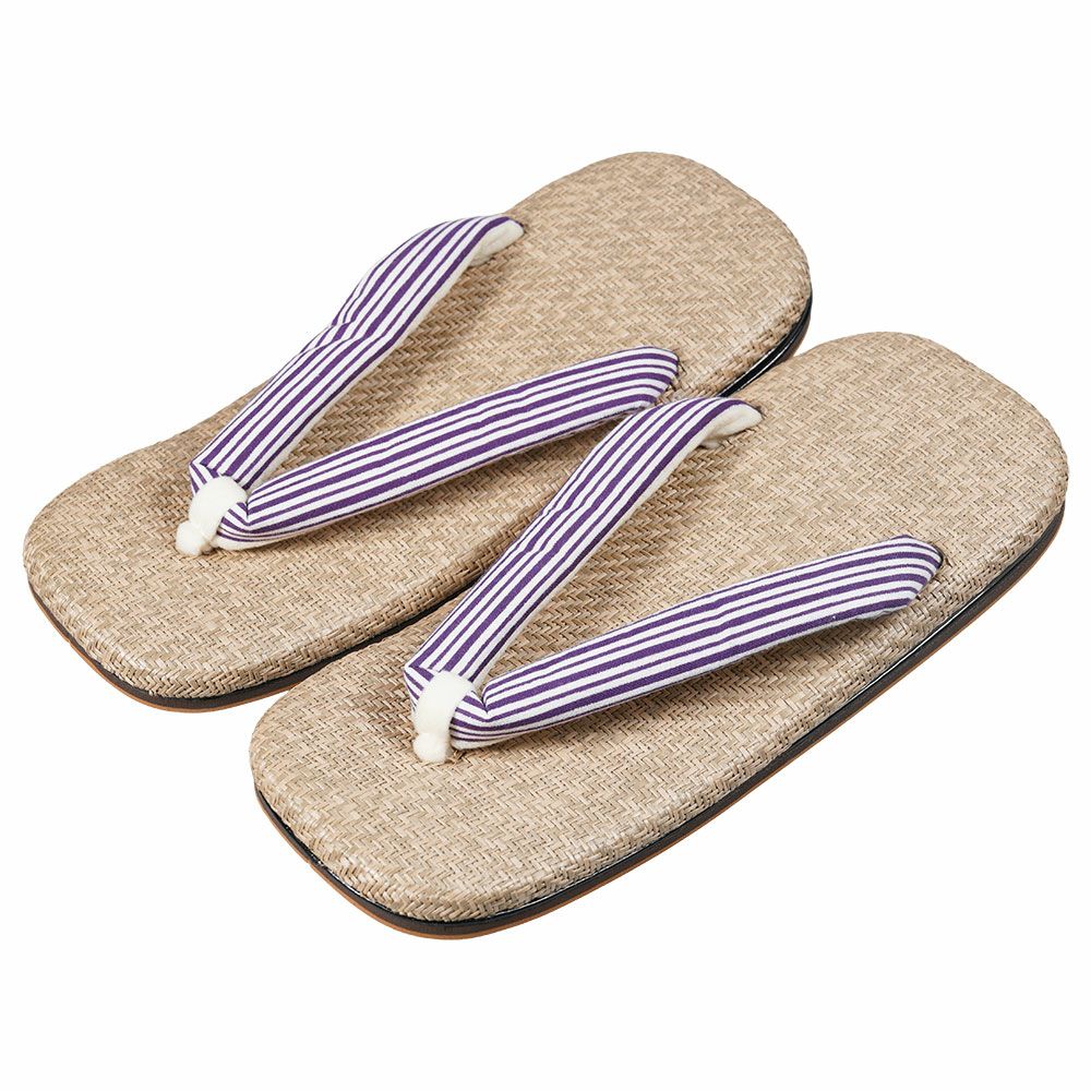 パナマ雪駄　P001　Lサイズ　雪駄底金具付き