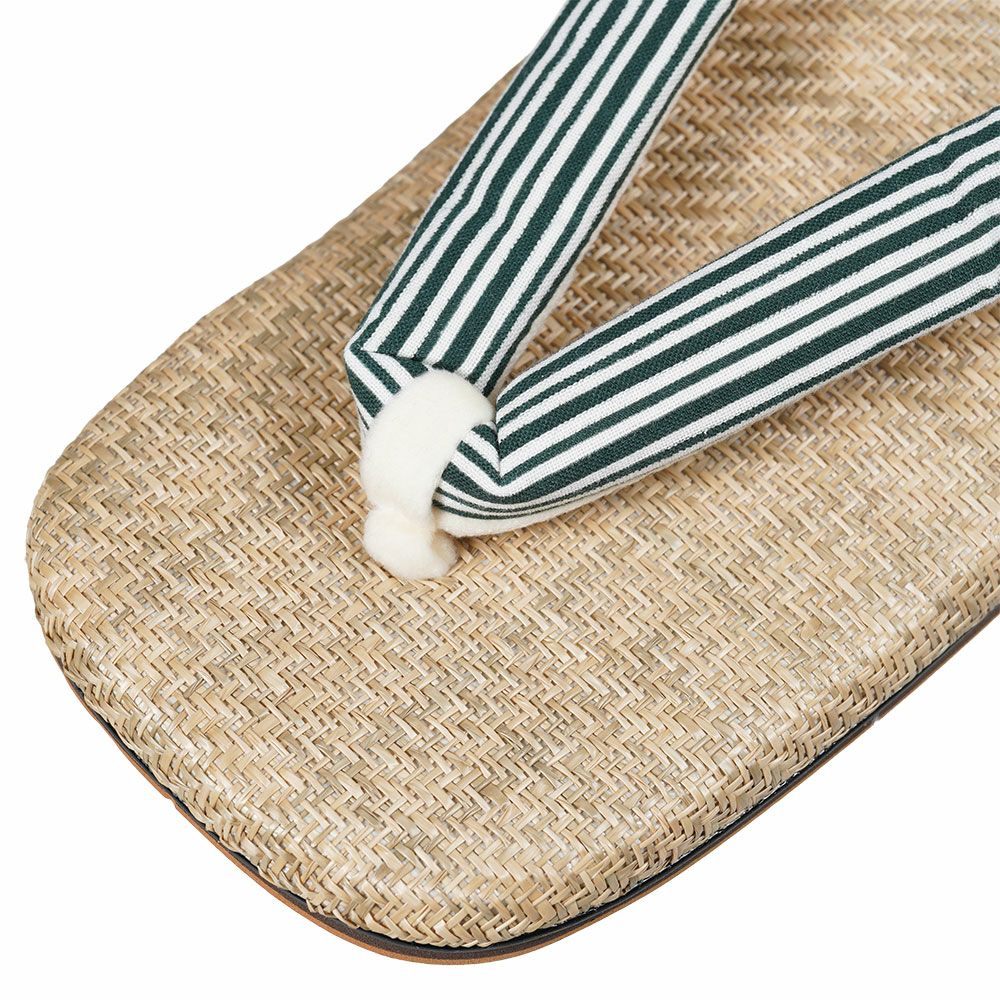 パナマ雪駄　P002　Lサイズ　雪駄底金具付き