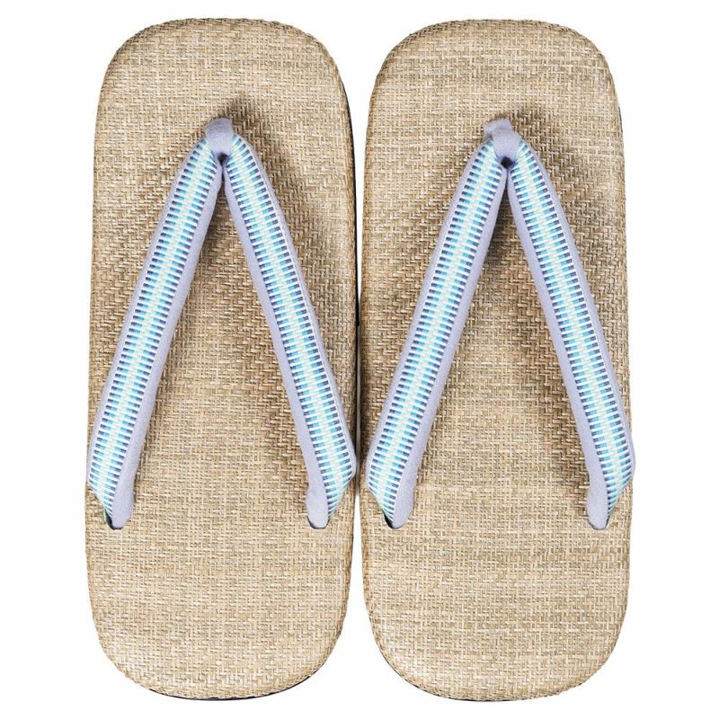 パナマ雪駄　P003　Lサイズ　雪駄底金具付き