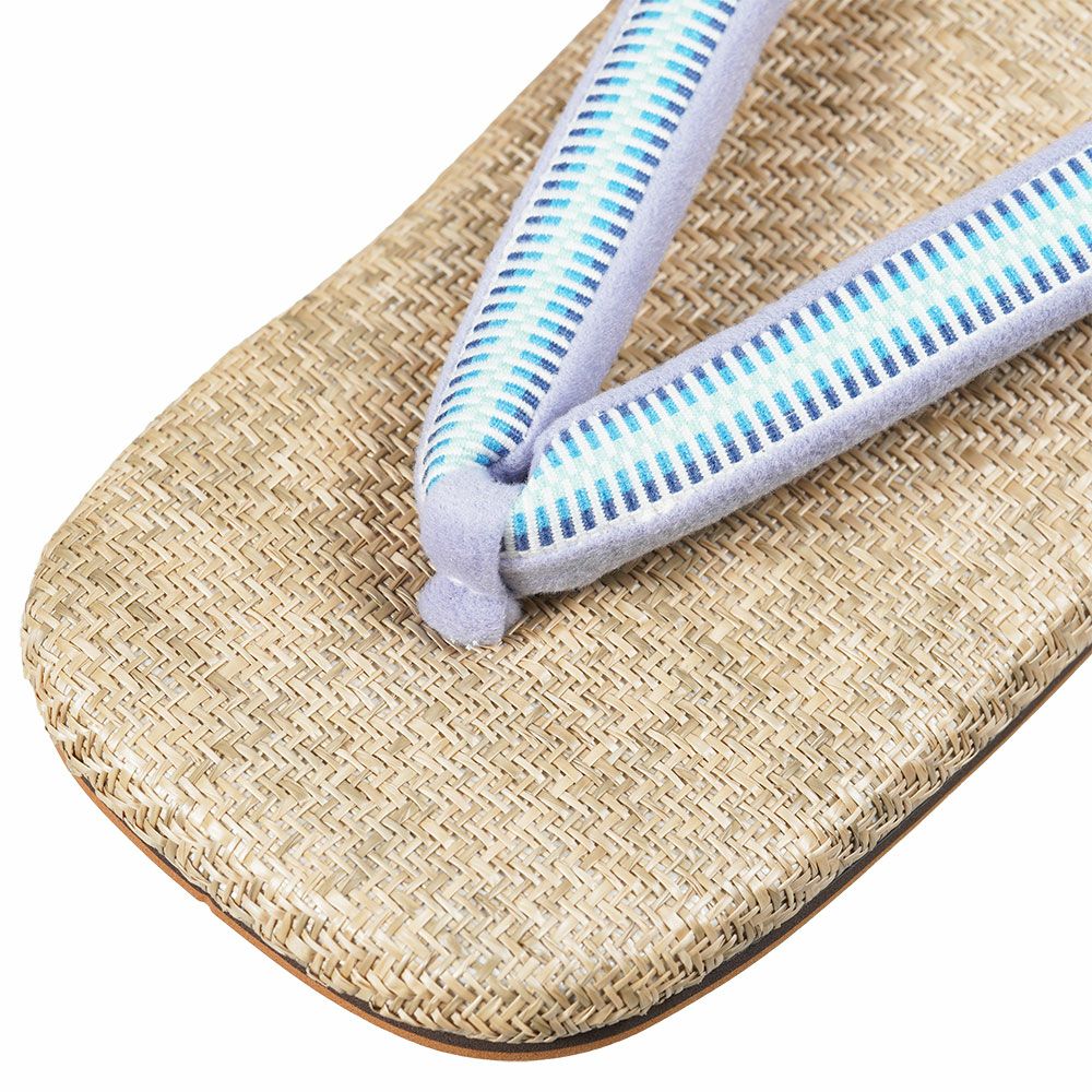 パナマ雪駄　P003　Lサイズ　雪駄底金具付き