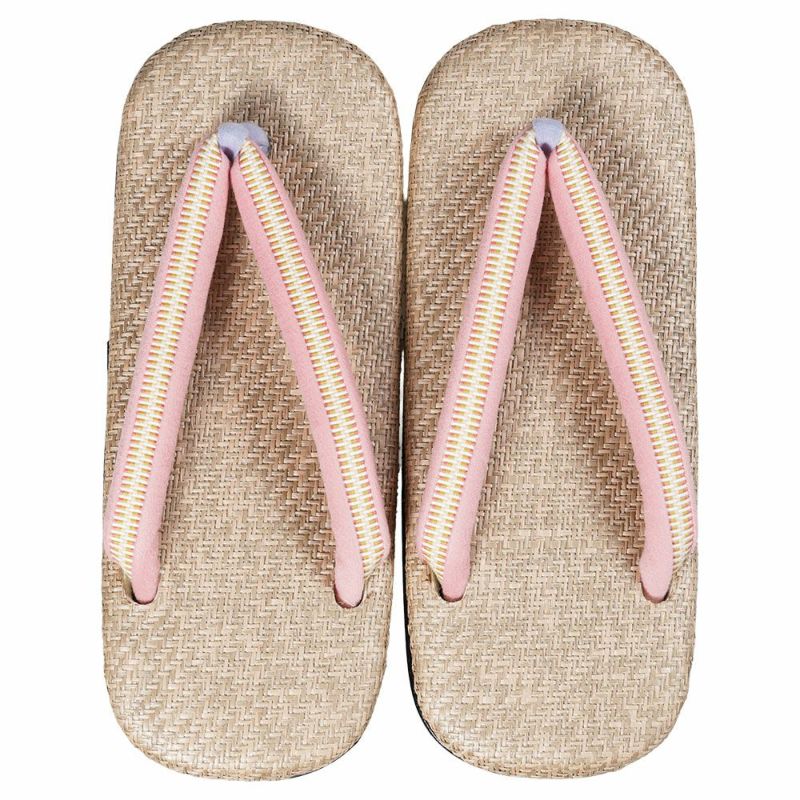 パナマ雪駄　P004　Mサイズ　雪駄底金具付き