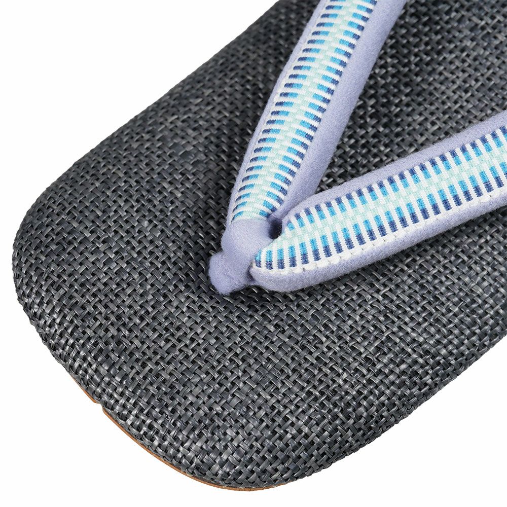 ラタン雪駄　R002　Lサイズ　雪駄底金具付き